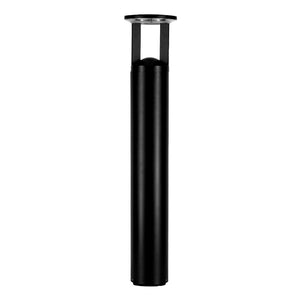 16/20/24 watt 120/347 volt CCT Selectable Black Finish Photocell Full Zone Dimmable LED Bollard 1