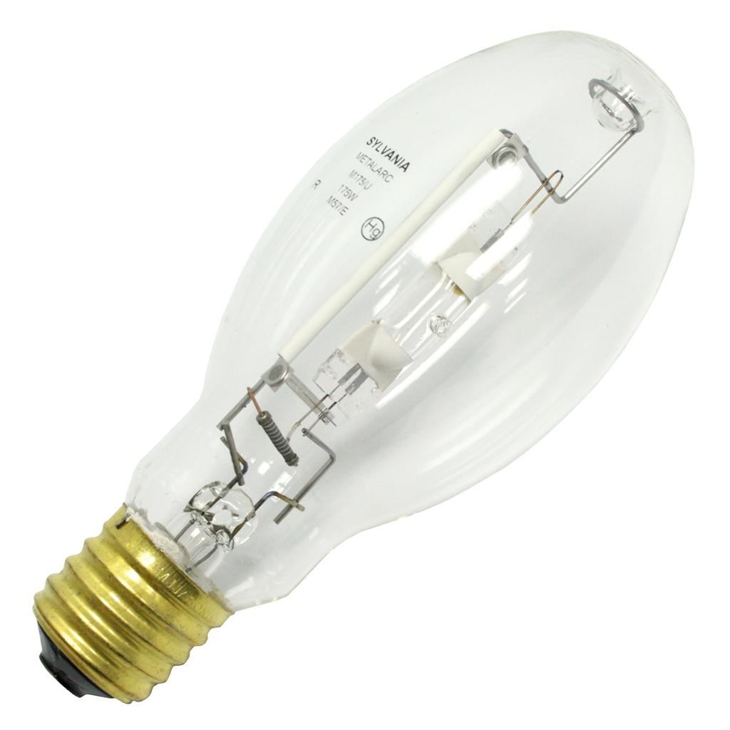 175 watt ED28 Mogul Screw Base 4200K Cool White Clear Quartz Metal Halide 1