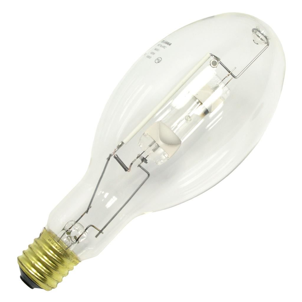400 watt ED37 Mogul Screw Base 4000K Cool White Clear Metal Halide 1