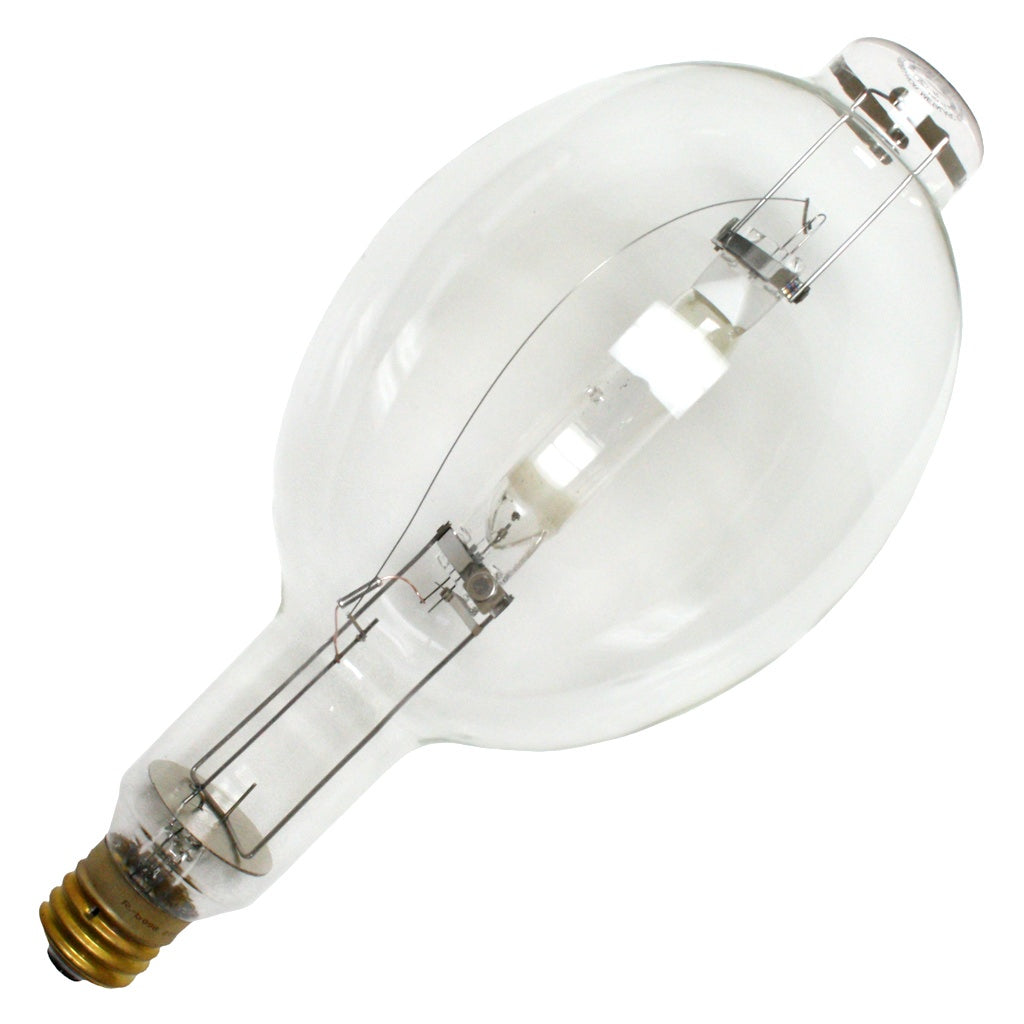 1,500 watt BT56 Mogul Screw Base 4000K Cool White Clear Metal Halide 1