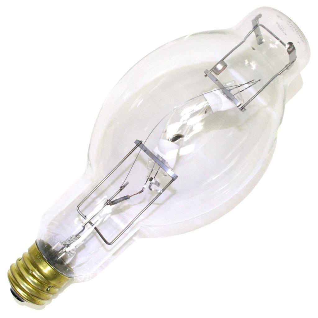 400 watt BT37 Mogul Screw Base 4200K Cool White Clear Metal Halide 1