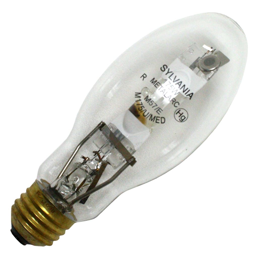 175 watt E17 Medium Screw Base 4000K Cool White Clear Metal Halide 1