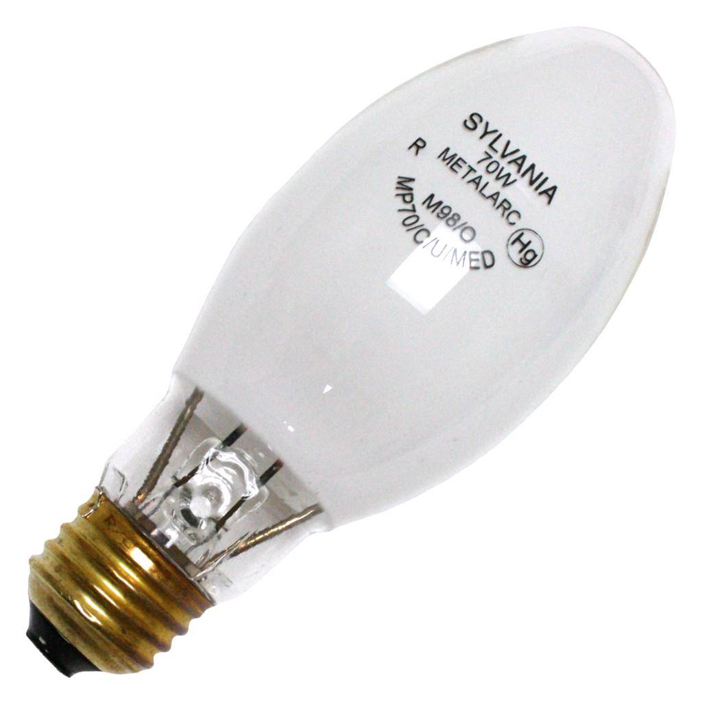 70 watt E17 Medium Screw Base 2900K Warm White Coated Metal Halide 1