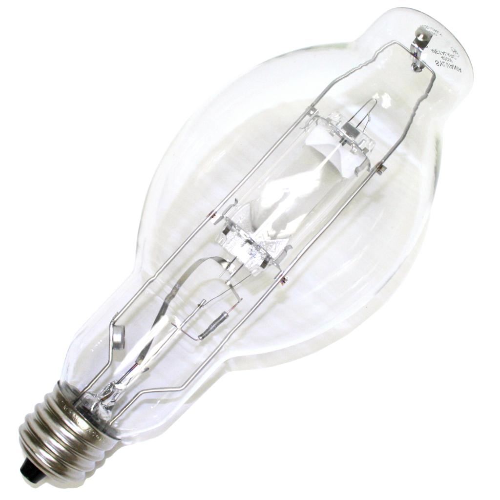 400 watt BT37 Mogul Screw Base 3800K Natural White Clear Metal Halide 1