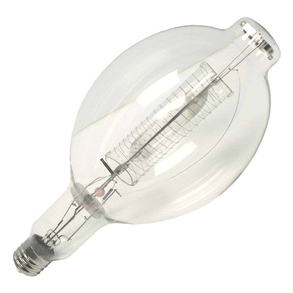 1,000 watt BT56 Mogul Screw Base 3500K Natural White Clear Metal Halide 1
