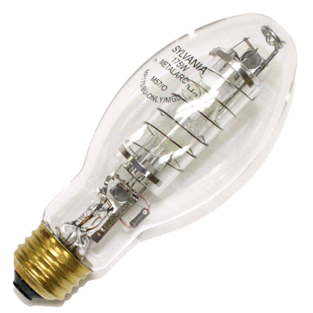 175 watt ED17 Medium Screw Base Natural White Clear Metal Halide 1