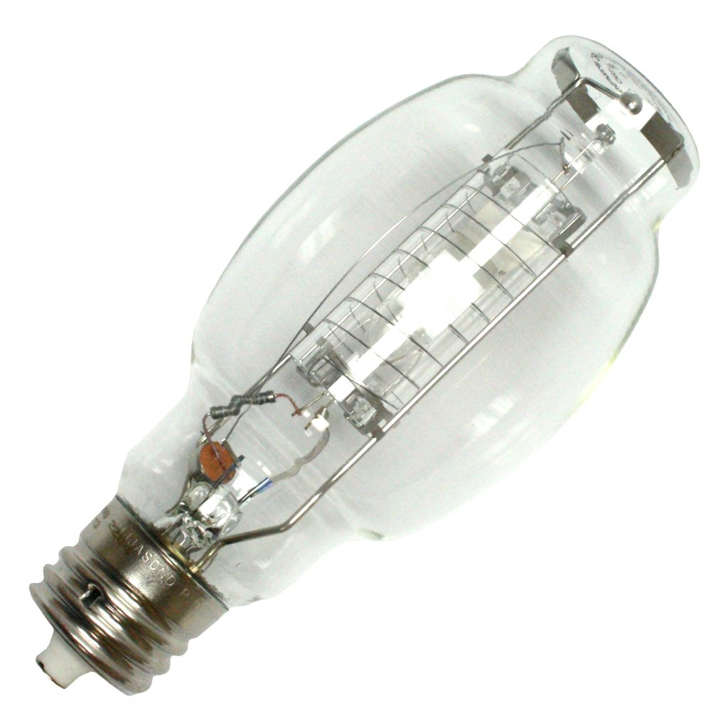 250 watt BT28 Mogul Screw Base 4000K Cool White Clear Metal Halide 1