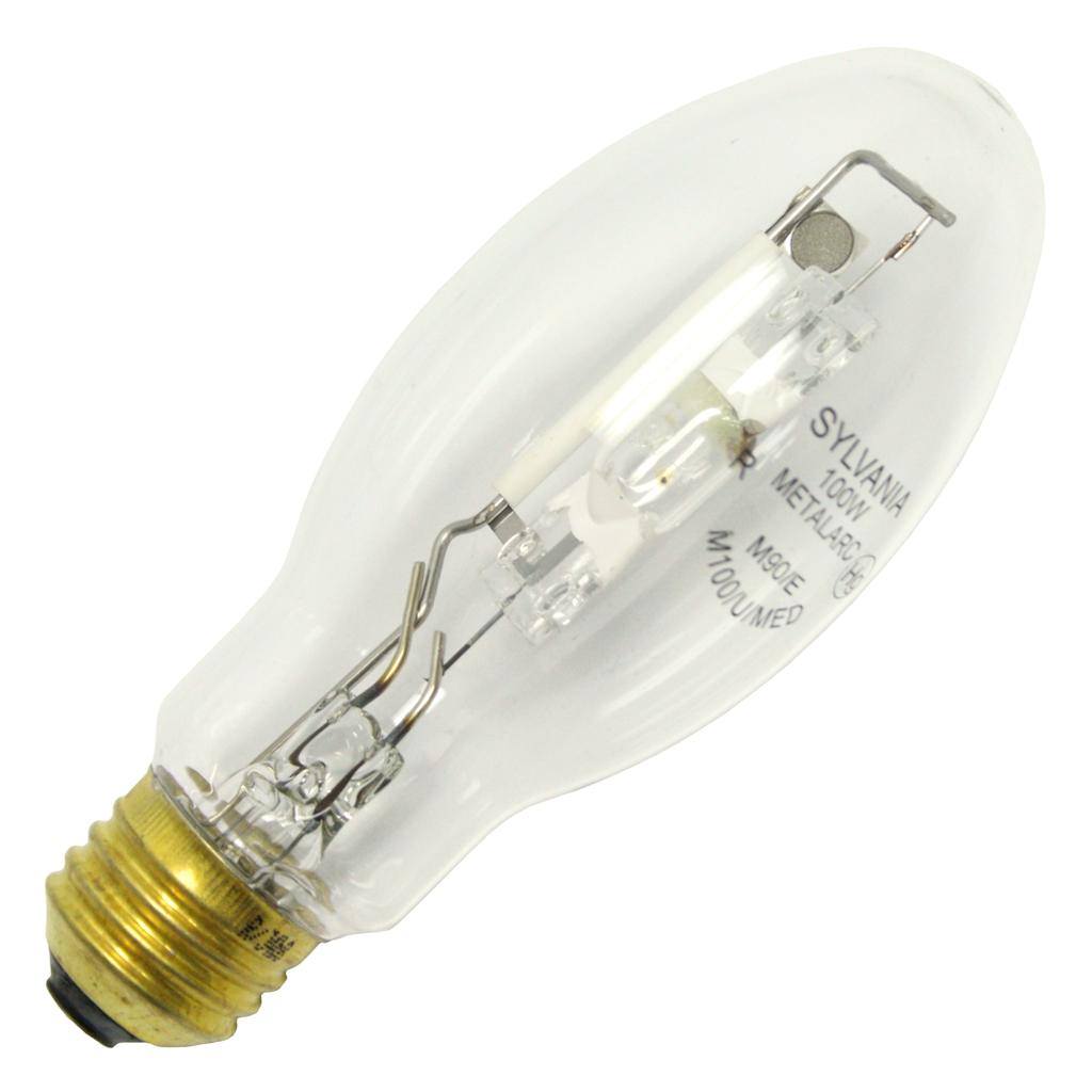 100 watt E17 Medium Screw Base 4000K Cool White Clear Metal Halide 1