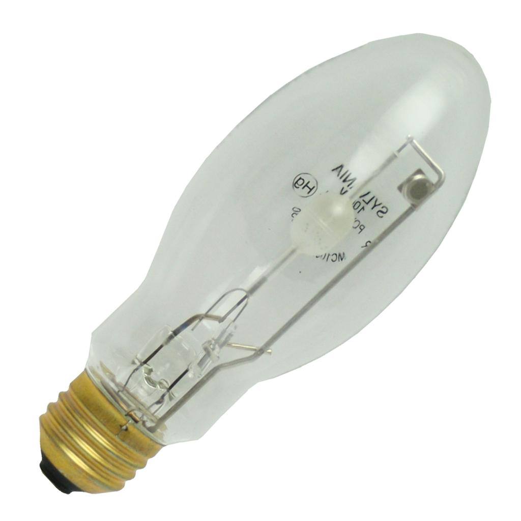100 watt E17 Medium Screw Base 3000K Natural White Clear Metal Halide 1