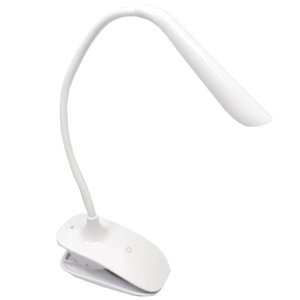 1 watt White LED Portable Desk Lamp with Clip 1