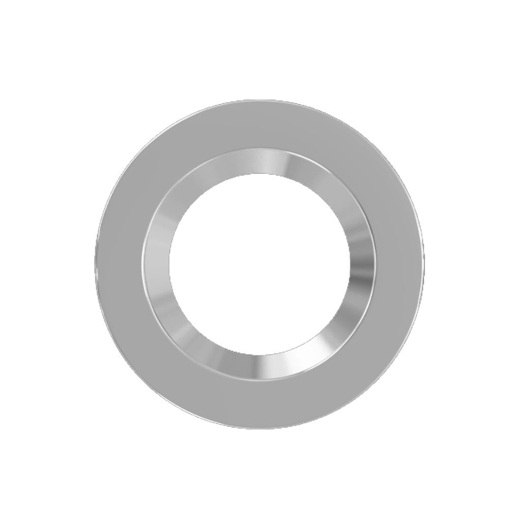 6" Satin Nickel Round Trim for LED Downlight 1