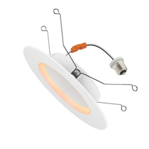 5"-6" 8 watt 120 volt CCT Selectable Night Light Mode LED Recessed Downlight 1