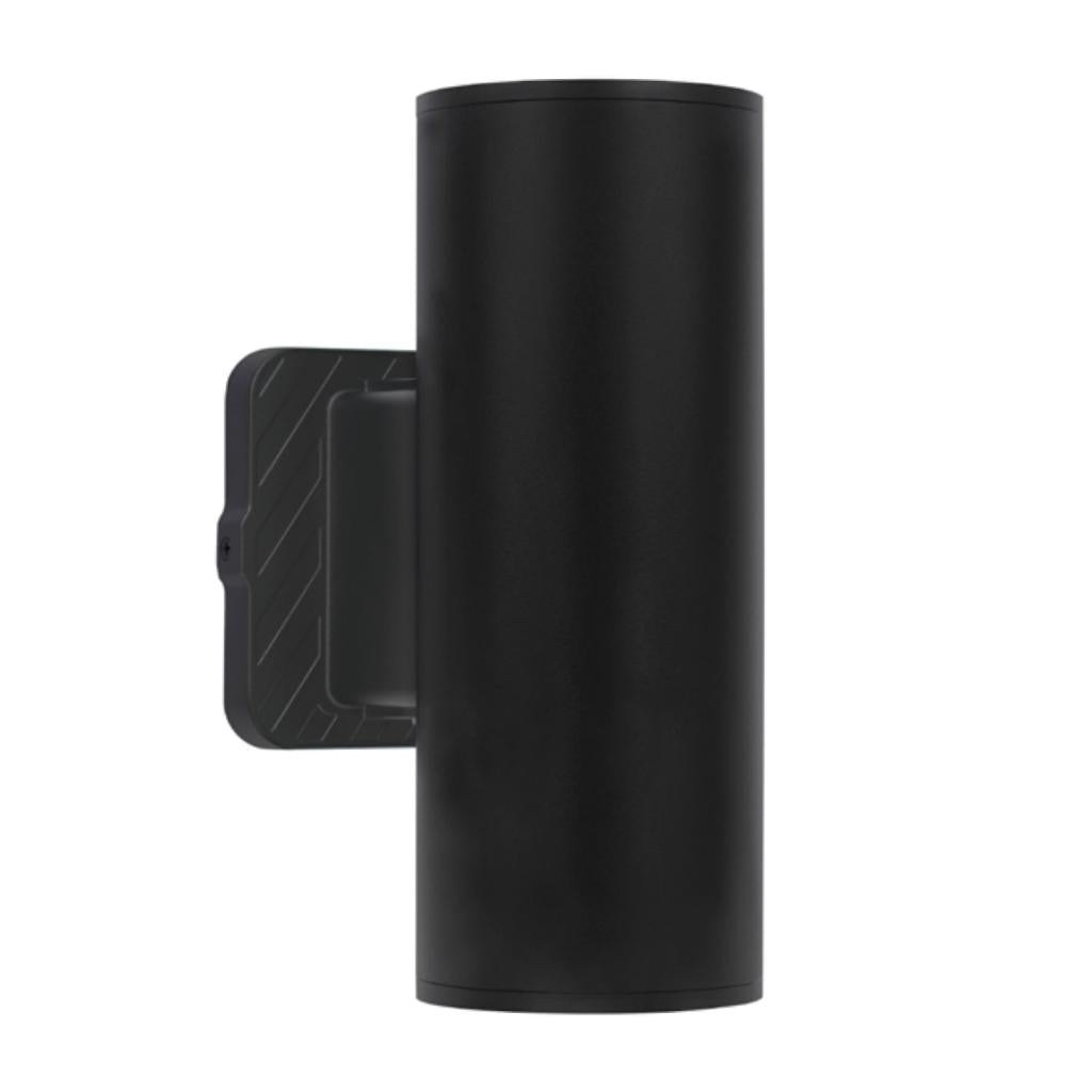 10/16/20 watt 120/347 volt CCT Selectable Black Finish Opti-Select Wall Mount LED Cylinder 1