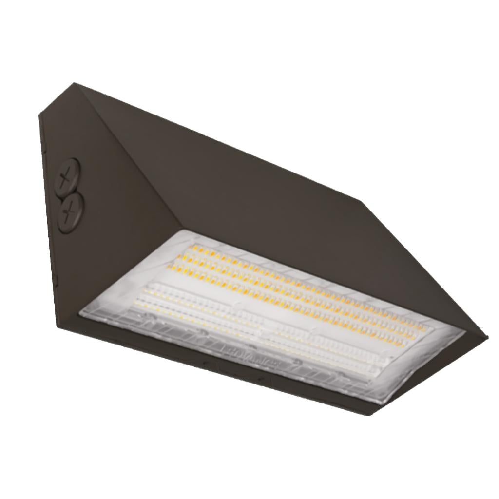 40/50/60 watt 120/347 volt CCT Selectable Dimmable LED Wall Pack Cutoff 1