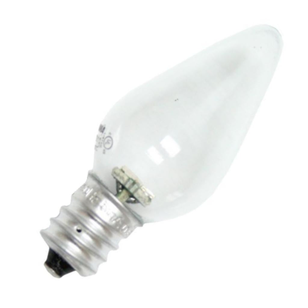 1 watt 120 volt C7 Candelabra Screw Base 3000K Natural White LED 1