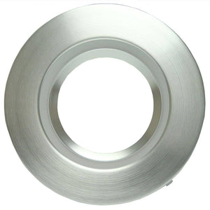 5-6" Satin Nickel Round Trim For Recessed Retrofit Kit LED 1
