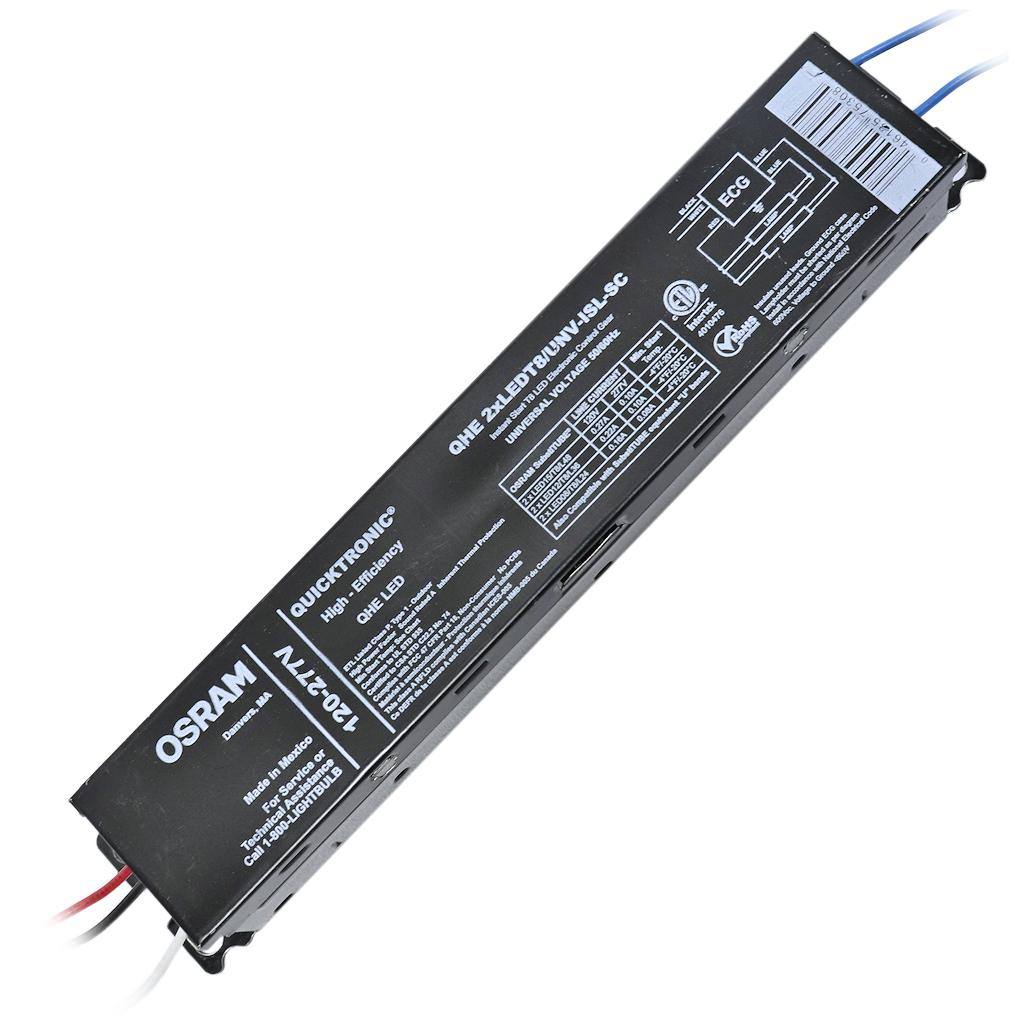 2 Lamp Universal Voltage LED Driver for T8 Lamps 1