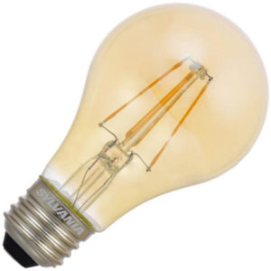 4.5 watt 120 volt A19 Medium Screw Base 2200K Warm White Amber Dimmable LED 1
