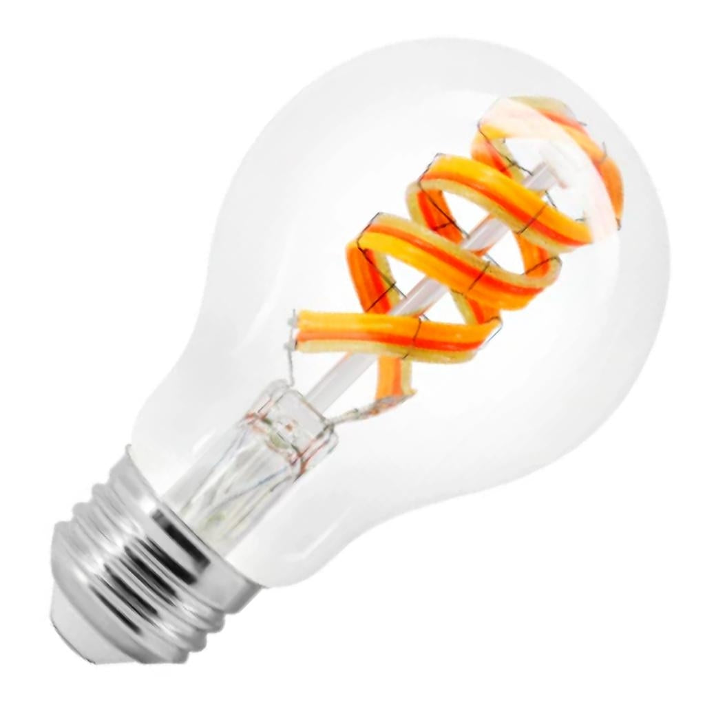 7 watt 120 volt A19 Medium Screw Base RGBW Smart Wifi LED Light Bulb 1