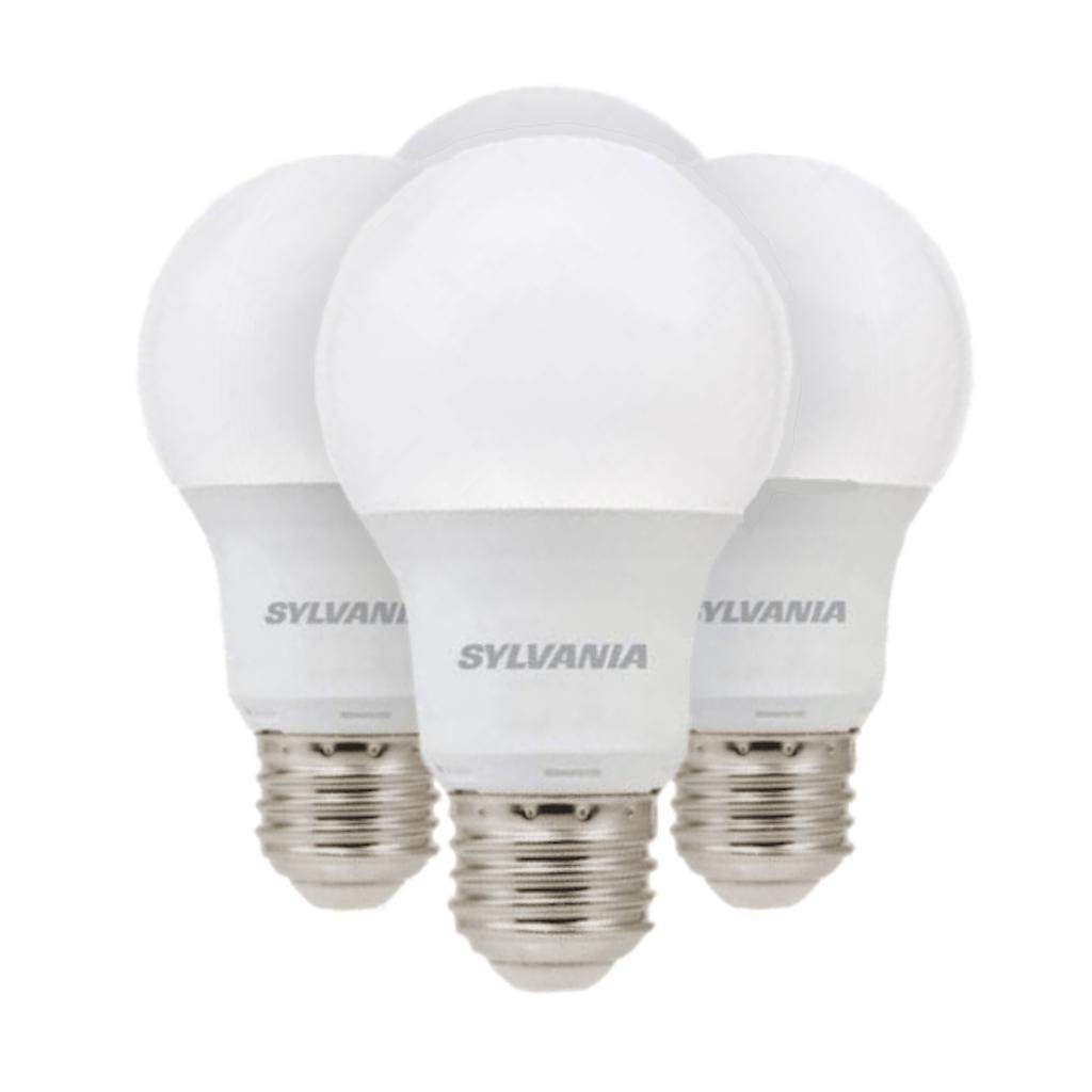 9 watt 120 volt A19 Medium Screw Base 2700K Warm White Dimmable LED (4 pack) 1