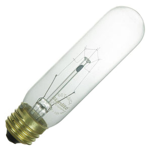 40 watt 120 volt T10 Medium Screw Base Clear 3200K Dimmable 1