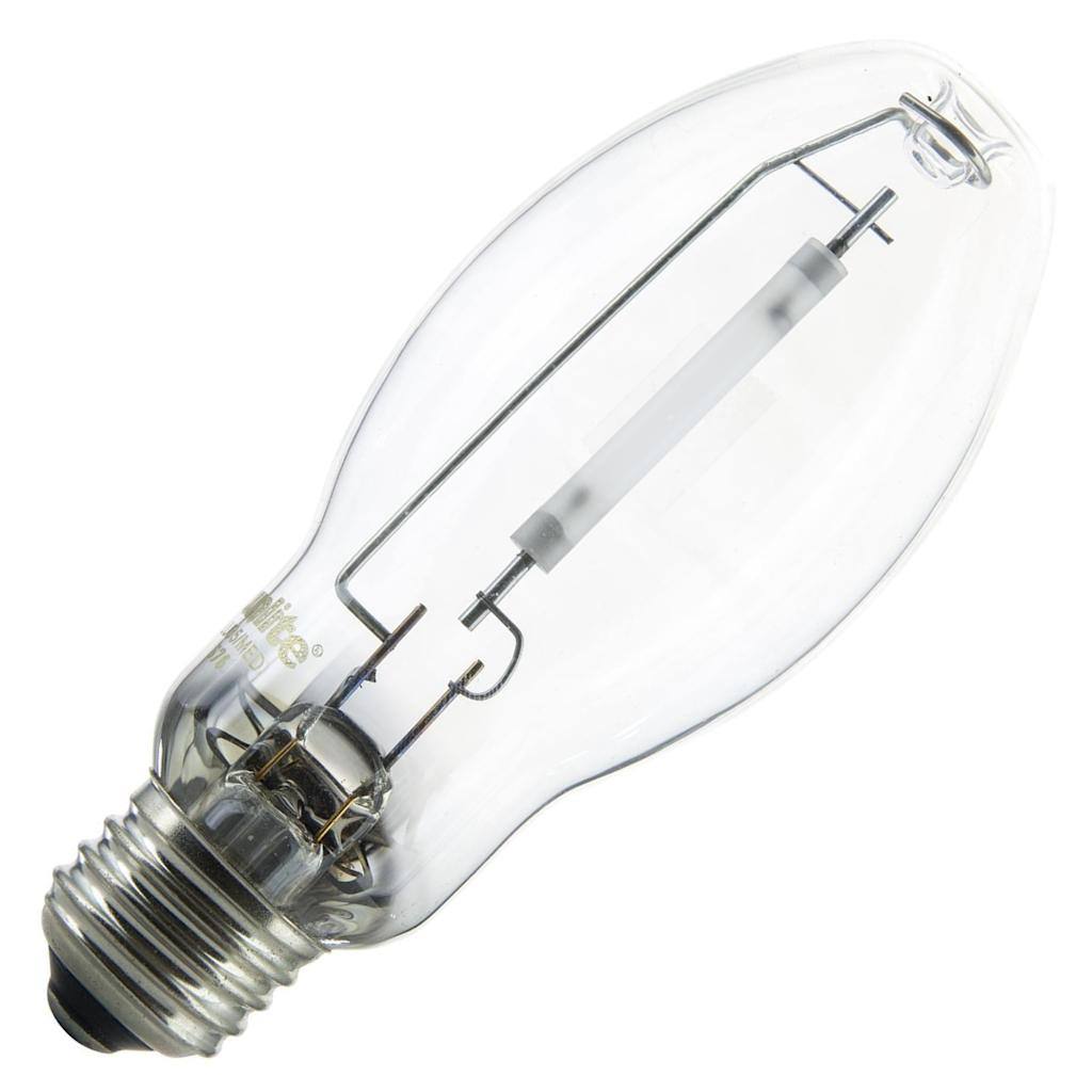50 watt ED17 Medium Screw Base 2100K Warm White Clear High Pressure Sodium Light Bulb 1