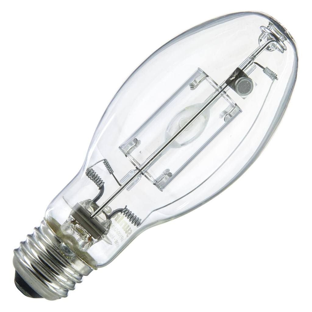100 watt ED17 Medium Screw (E26) Base 4000K Cool White Clear Metal Halide Light Bulb 1