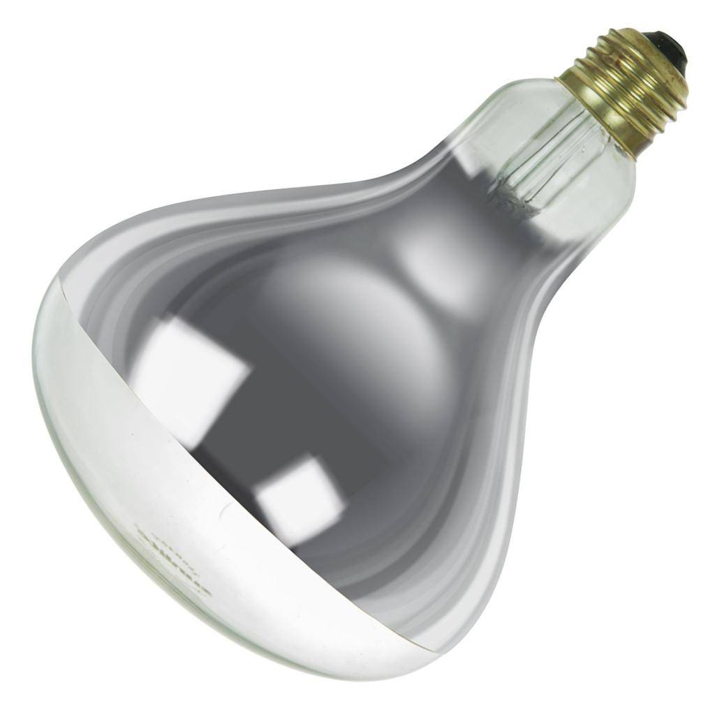 375 watt 130 volt R40 Medium Screw Base Dimmable 2600K Warm White Heat Lamp 1