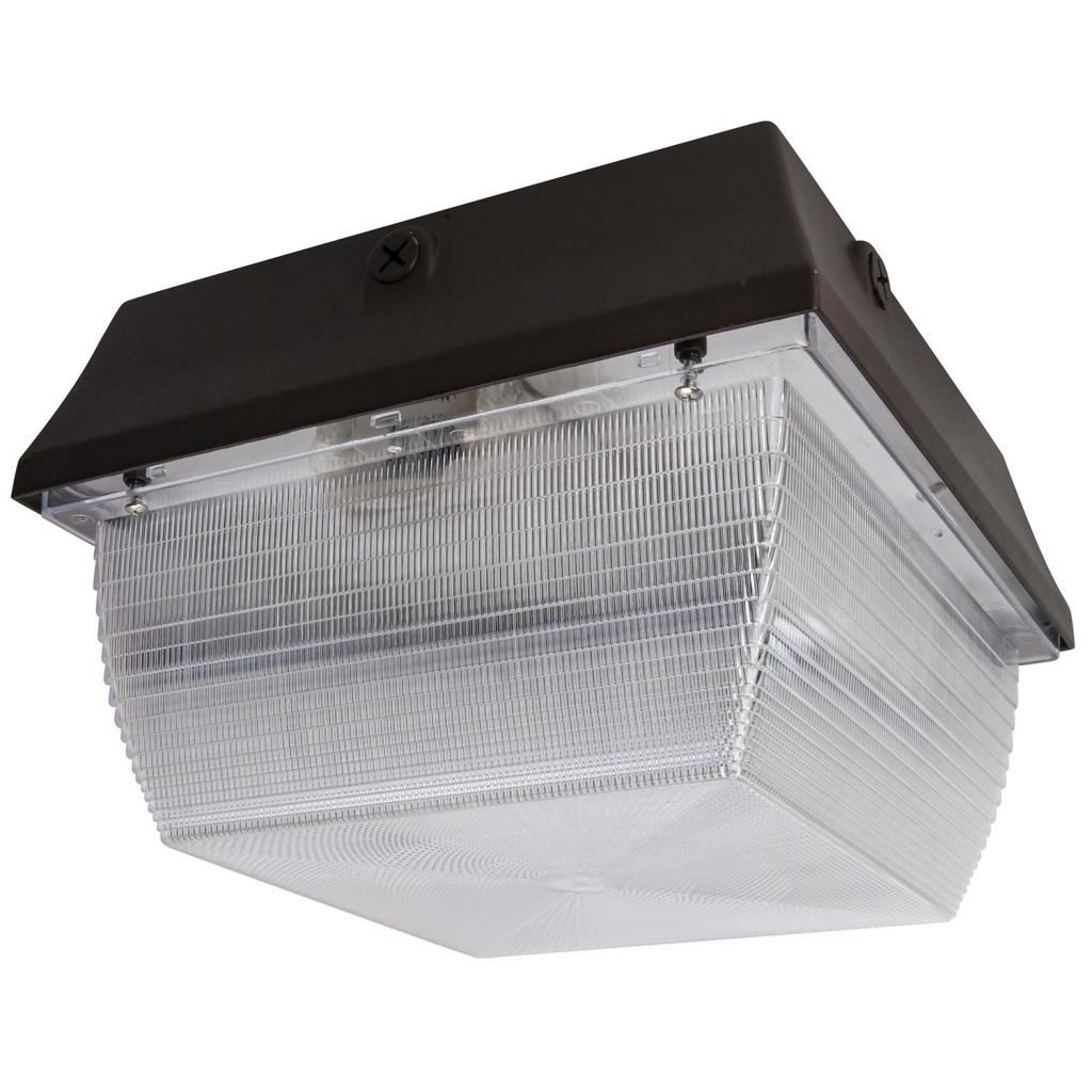 84 watt 120/277 volt Dark Bronze LED Light Fixture 1