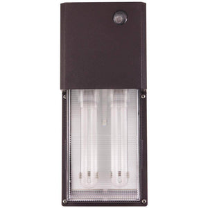 2 Lamp 26 watt 120 volt Black Fluorescent Wallpack 1