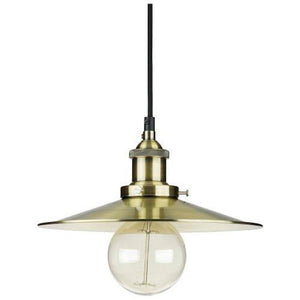 1 Light (Medium Screw Base) Antique Bronze Ceiling Canopy Pendant Light Fixture 1