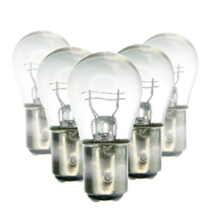 12.8 volt S8 Double Contact Index Base Incandescent Miniature / Automotive Light Bulb (10 Pack) 1