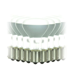 20 watt 13 volt Elevator Single Contact Bayonet (BA15s) Base 3200K Dimmable Light Bulb (10 pack) 1