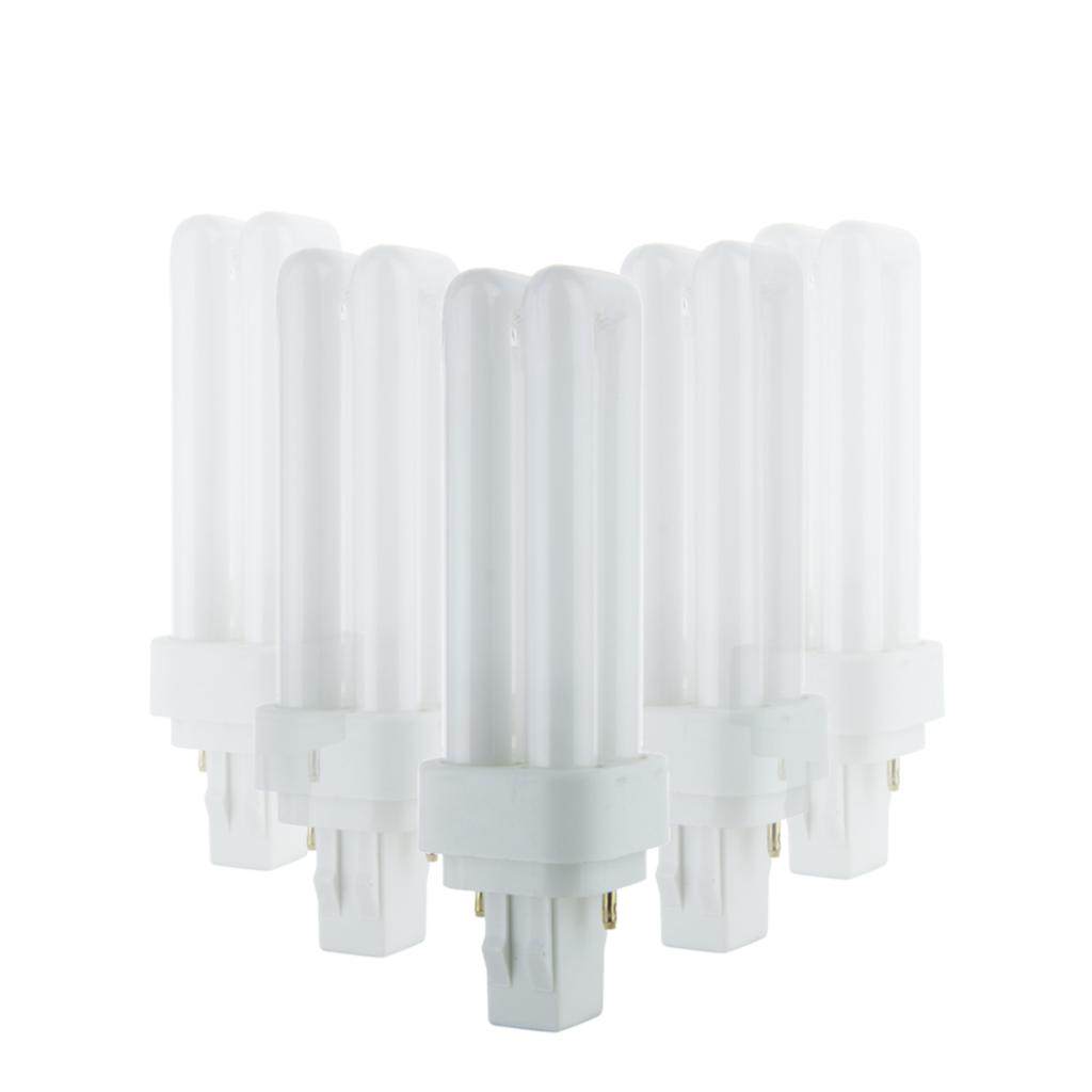 13 watt PLD 2-Pin Base 6500K Daylight Compact Fluorescent Light Bulb (10 pack) 1