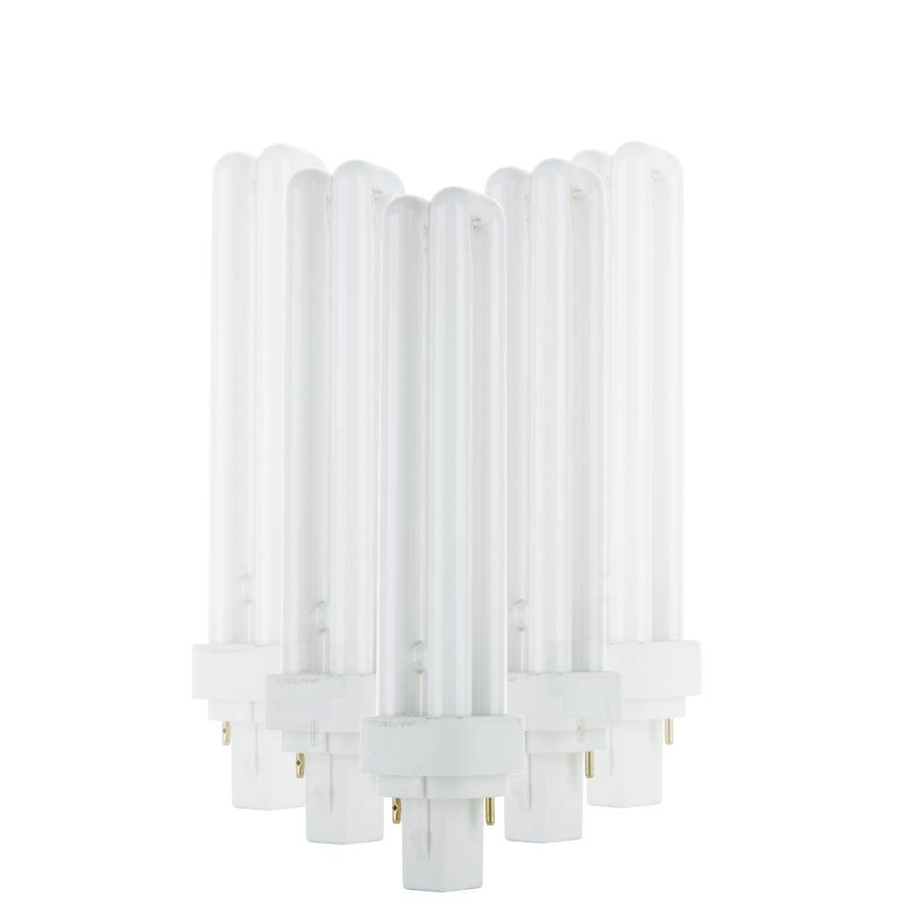 26 watt PLD 2-Pin Base 3500K Neutral White Compact Fluorescent Light Bulb (10 Pack) 1