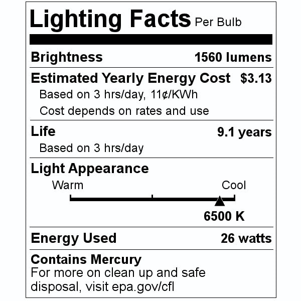 26 watt PLD 2-Pin Base 6500K Daylight Ballast Compatible Twin Tube Fluorescent Bulb (10 Pack) 2