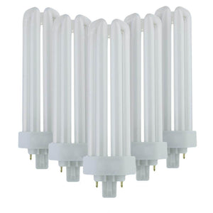 26 watt T4 4-Pin Base 2700K Warm White Compact Fluorescent Light Bulb (10 Pack) 1