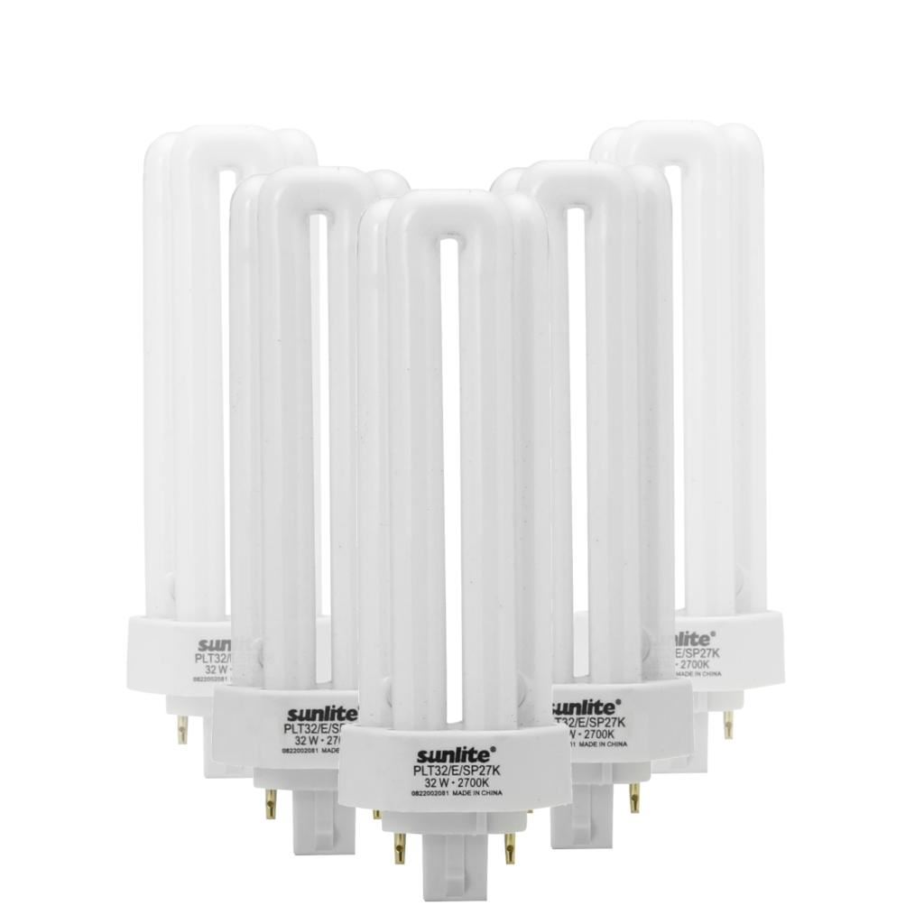 32 watt PLD 4-Pin Base 3000K Natural White Compact Fluorescent Light Bulb (10 Pack) 1