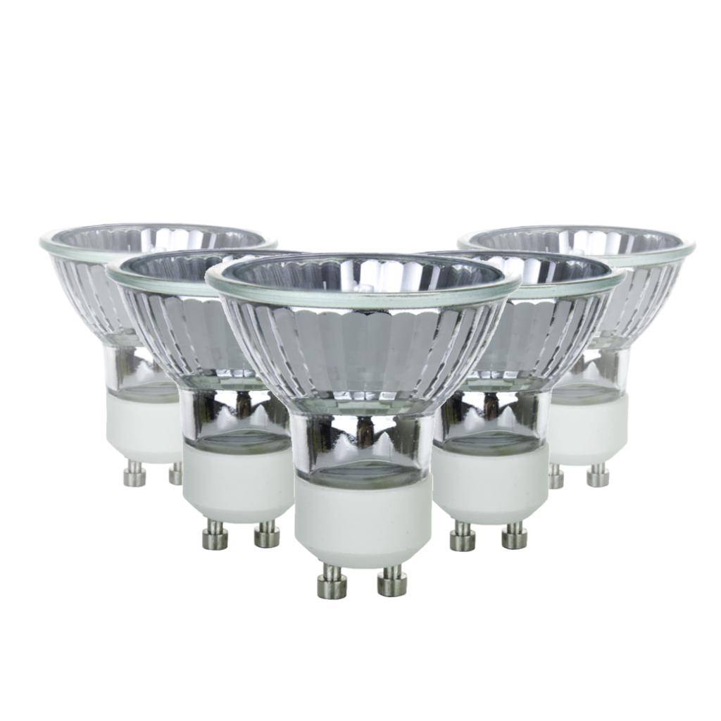 35 watt 120 volt MR16 Twist and Lock Base 3200K Natural White Halogen Incandescent Light Bulb 1