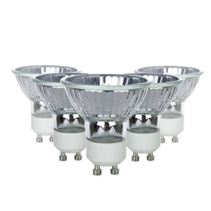 35 watt 120 volt MR16 Twist and Lock Base 3200K Natural White Halogen Incandescent Light Bulb 1