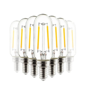 2 watt 120 volt Candelabra Screw Base 2700K Warm White Light Bulb (12 Pack) 1