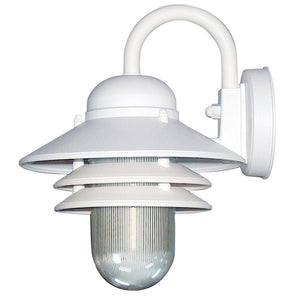 1 Lamp 120 volt White Fixture 1