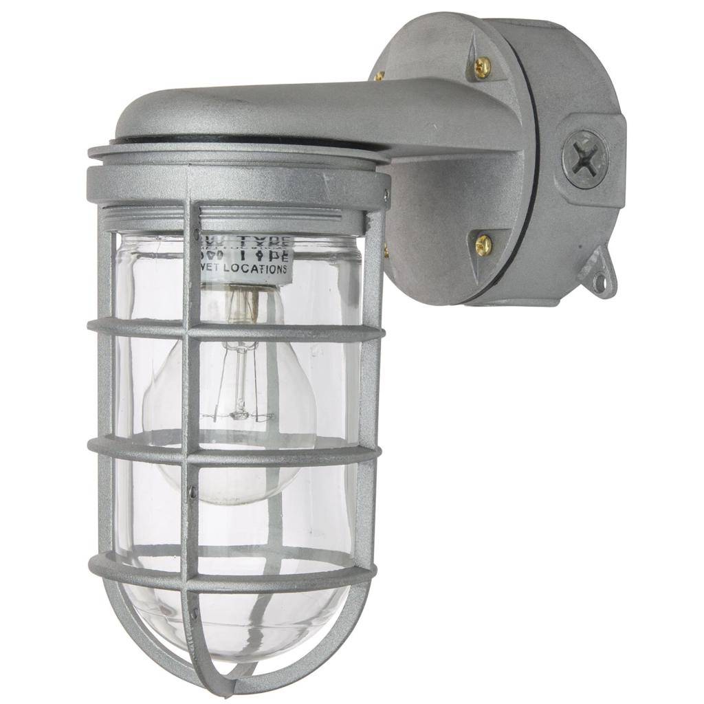 120 volt Medium Screw Base Outdoor Metallic Industrial Jar 1