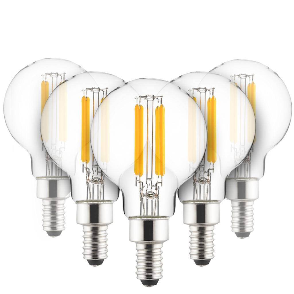 2.5 watt 120 volt G16.5 Candelabra Screw Base 5000K Daylight 1
