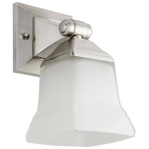 1 Light 100 watt 120 volt Brushed Nickel LED Wall Sconce 1