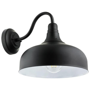 1 Lamp 60 watt 120 volt Black Fixture 1