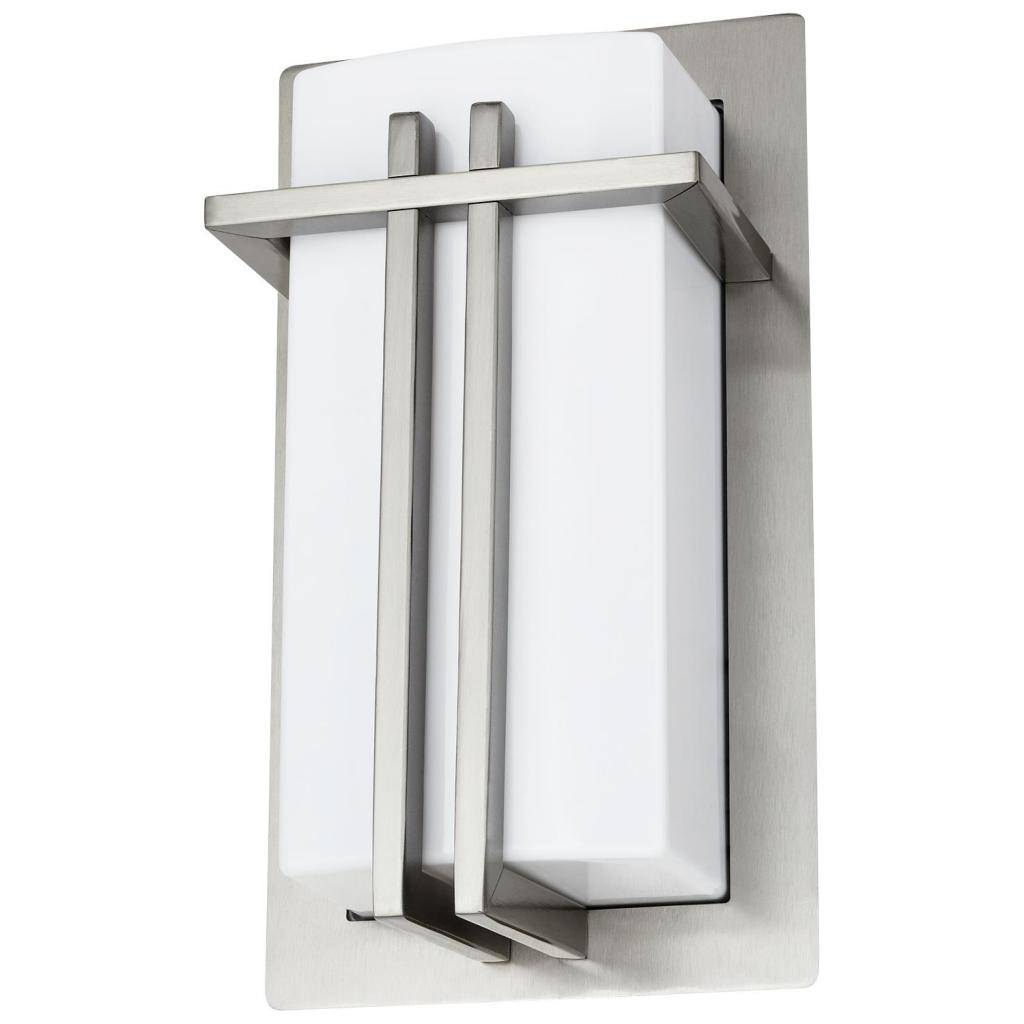 1 Lamp 60 watt 120 volt Brushed Nickel Wall Sconce Fixture 1