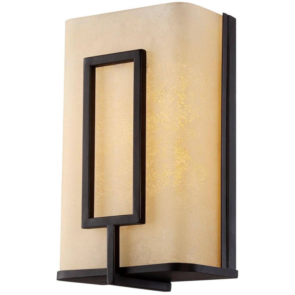 1 Lamp 12 watt 120 volt Copper Bronze LED Wall Sconce 1