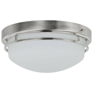 15" 20 watt 120 volt 3000K Natural White Brushed Nickel LED Light Fixture 1