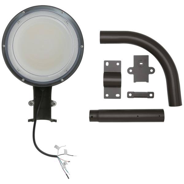 Selectable watt 120/277 volt CCT Selectable Dark Bronze LED Area Light Fixture 2